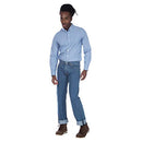 LEVI'S Men's 505 Regular Fit Jeans - Size Men's 42X32 - Medium Stonewash - Brand New