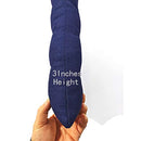 JAMSSUN Chair Cushions for Dining Chairs 4 Pack,Navy,15.5X15.5 inches - Brand New