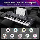 61 Keys Keyboard Piano Camide Electronic Digital Piano Built-In Speaker New - Brand New