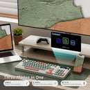 RK ROYAL KLUDGE MECHANICAL KEYBOARD W/SMART DISPLAY & KNOB - - Scratch & Dent