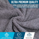Zone Tech Sherpa Fleece Travel Blanket 59" x 43” Blanket SE0077-V - Grey Like New