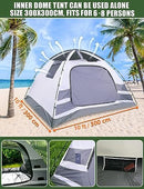 AYAMAYA 6-8 PERSON CAMPING TENT - GREEN/GRAY - Like New