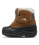 THE NORTH FACE KIDS' ALPENGLOW II INSULATED SNOW BOOT CONSTRUCT-TOASTED BROWN-4 - Like New