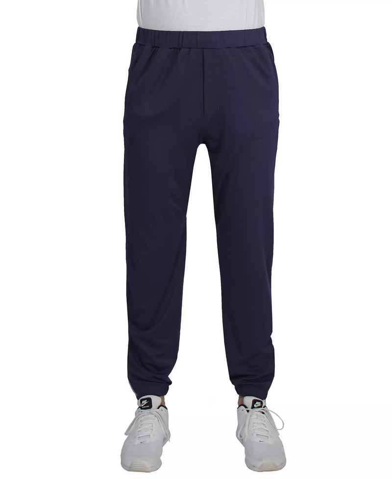 BLUE ICE MEN'S MOISTURE WICKING PERFORMANCE JOGGERS SIZE: MEN MEDIUM - NAVY - Brand New