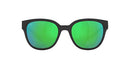 COSTA WOMEN'S SALINA 580P SUNGLASSES BLACK FRAME GREEN MIRROR LENS - BLACK/FRAME - Like New