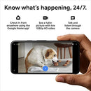 Google Nest Security Cam 1080p Wired, 2nd Gen, GJQ9T - Snow - Like New