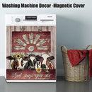 Farmhouse Cows Dishwasher Cover Magnet Sticker Bird Animal Home Decor - Brand New