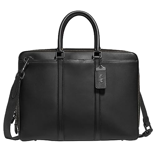 Coach Men's Metropolitan Slim Brief Black - Brand New