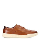 CS35974 COLE HAAN MEN'S GRAND CROSSCOURT WINGTIP SNEAKER BRITISH TAN/IVORY 10 - Like New