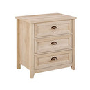 WALKER EDISON HAZEL MODERN FARMHOUSE DRAWER NIGHTSTAND WHITE OAK - WHITE OAK - Like New