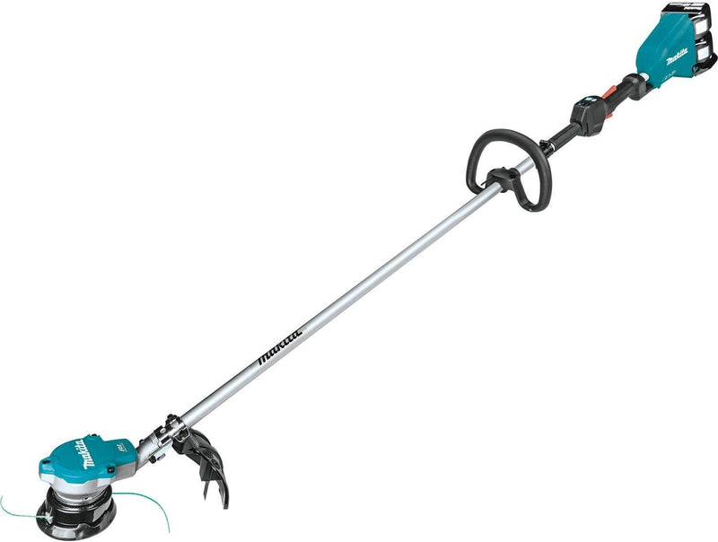 Makita XRU15PT 36V (18V X2) LXT Brushless String Trimmer Kit 5.0Ah - Green/Black Like New