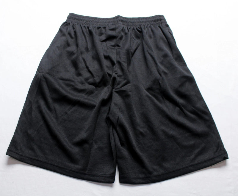 SQUARE METER BASIC SOLID BREATHABLE ATHLETIC SHORTS BLACK - SIZE: MEN L - BLACK - Brand New