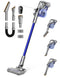 Dreo Cordless Vacuum Cleaner 25kPa 550W Strong Suction DR-HFV001 - Gray/Blue - Like New