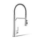 KOHLER TONE SEMI PROFESSIONAL KITCHEN FAUCET POLISHED CHROME - Like New