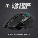 Logitech G502 Lightspeed Wireless Gaming Mouse Hero 25K 910-005571 - Black Like New