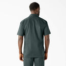 D15740GH Dickies Men's Short Sleeve Work Shirt Hunter Green XL - Brand New
