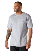 CARHARTT ICONIC K87 POCKET T-SHIRT MEN 3XL HEATHER GREY - Brand New