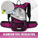 MIRACOL HIKING WATER BACKPACK INSULATED PACK 2L BLADDER - ROSE - Like New