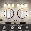 MOTINI 3-Light Vanity Light Fixture Sconce 3-3922-1-101-3 Finish Brushed Nickel - Brand New