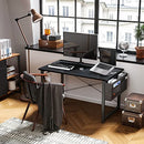 ODK Computer Writing Desk 47 inch Sturdy Office Table - Black - Brand New