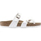 BIRKENSTOCK UNISEX OPEN-BACK MAYARI V BLACK BB R - SIZE: MEN 6 WOMEN 8 - WHITE - Like New