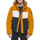 Tommy Hilfiger Men's Arctic Cloth Quilted Snorkel Bomber Jacket - Gold - Small - Brand New