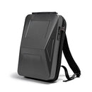 CYBERBACKPACK Gray Expandable Anti-theft 17.3 Inch Laptop Computer Lightweight - Like New