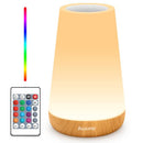 Auxmir LED Night Light Bedside Lamp Touch and Remote Control Dimmable Tabletop - Like New