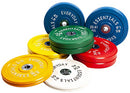 BalanceFrom Color Coded Olympic Bumper Plate Weight Plate 2PC 35LB - GREEN - Like New