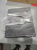 BEDDING SENSE SILK SATIN BEDDING COLLECTION 2 PC BEDSHEET SET KING - GRAY - Like New
