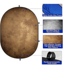 Kate Collapsible Backdrop Grey Brown Self Tape Backdrop 285 - Brand New