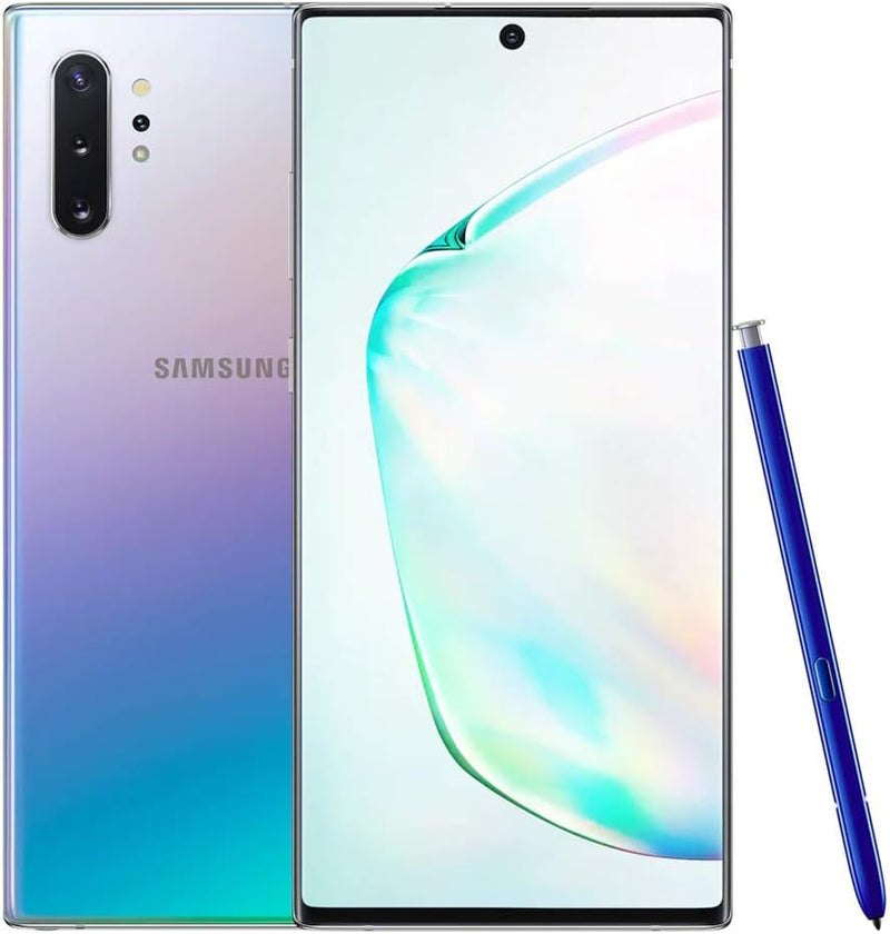 For Parts: Galaxy Note 10+ 256GB Unlocked SM-N975F -Glow-PHYSICAL DAMAGED-BATTERY DEFECTIVE
