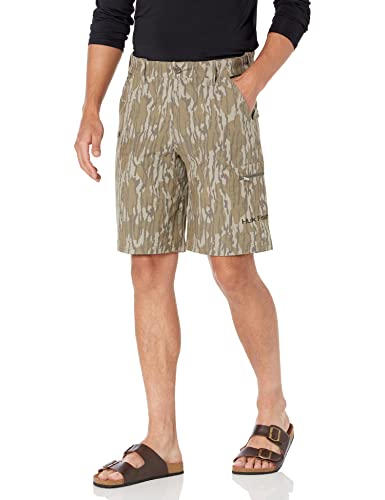 HUK MEN NXTLVL 10.5" FISHING SHORTS MEN'S XL MOSSY OAK BOTTOMLAND CAMOUFLAGE - Brand New