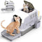 Haroopet Stainless Steel Litter Box Litter Box, Front Entry, MSK002 - Grey - Like New