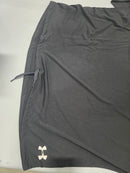 UNDER ARMOUR WOMEN'S DRAWSTRING-HEM HEATGEAR RAGLAN HOODIE - SIZE: 2XL - BLACK - Brand New