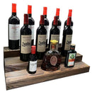 GDAOHELRS Liquor Bottle Stand Holds 18 Bottles 3 Tier Liquor Bar Bottle Display - Brand New