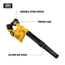 DEWALT 20V MAX Blower 100 CFM Airflow Variable Speed Switch DCE100B - Black - Brand New