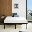 Amazon Basics Sturdy Heavy-Duty Non-Slip Platform Bed Frame - King - Black - Like New