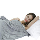 WarmHug Weighted Blanket King Size 30 lbs 86" x 92" for Couples Adults - Grey - Brand New