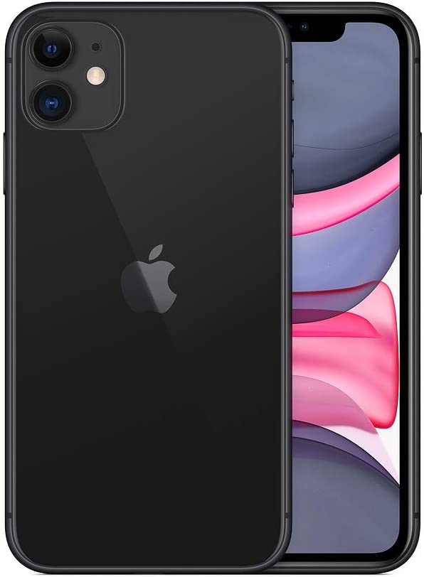 For Parts: APPLE IPHONE 11 128GB AT&T - BLACK-PHYSICAL DAMAGE-DEFECTIVE SCREEN/LCD