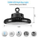 Qmix LED High Bay Light 150W 22,500LM UFO High 5000K Daylight, Non-Dimmed - Brand New