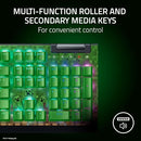 RAZER BLACKWIDOW V4 X MECHANICAL KEYBOARD GREEN SWITCHES TACTILE CLICKY EDITION - Brand New