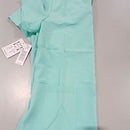 EMPIRE TREND POLYESTER SCRUBS TOP - SIZE: WOMEN MEDIUM - AQUA - Brand New