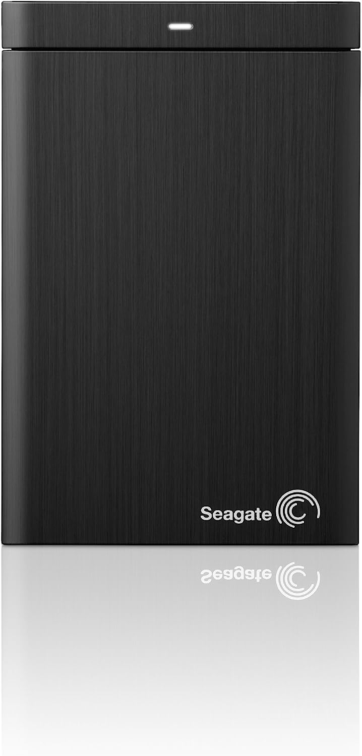 Seagate Backup Plus Portable 1TB USB 3.0 External Hard Drive 1D8AP8-500 Like New