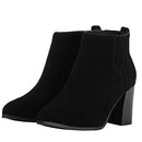 Amaravali Womens Ankle Boots, Casual Chelsea Booties AMFW216-BK-8-XHM - SIZE 9.5 - Like New