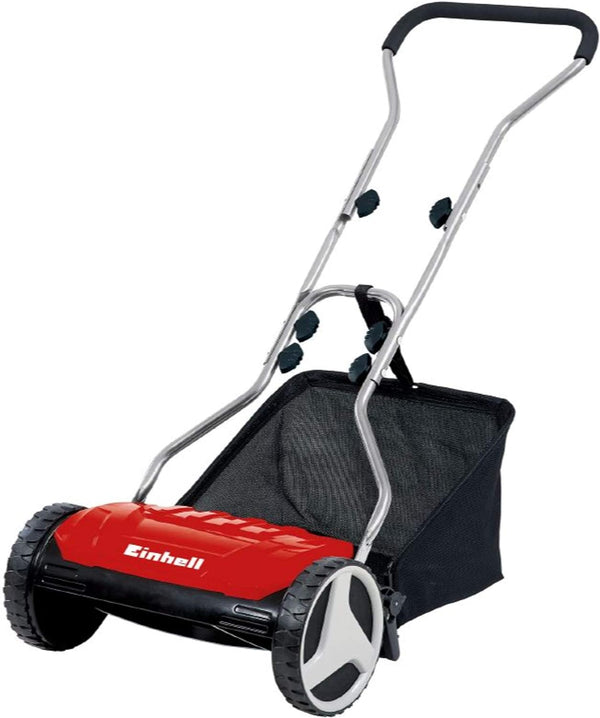 Einhell GE-HM 38 S-F Manual15 inch 5 Blade Steel Reel Lawn Mower - RED/BLACK - Like New