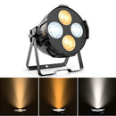 Yunhion 4*50W Stage Light 8400 Lm LED Stage Light Brighter DMX512 1 Pack - Brand New