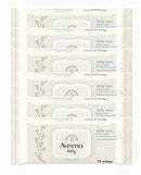 AVEENO Baby Daily Care Wipes, 72 Wipes, Each Pack, Pack of 6 (432 Total) - Brand New