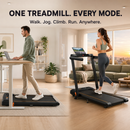 ACEZOE P10 PRO FOLDABLE TREADMILL WITH 10% INCLINE & HANDLE BAR - BLACK - Like New