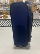 TRAVELPRO LUGGAGE CARRY-ON 23", 4 SPINNER WHEELS, SOFTSIDE SUITCASE - BLUE - Like New